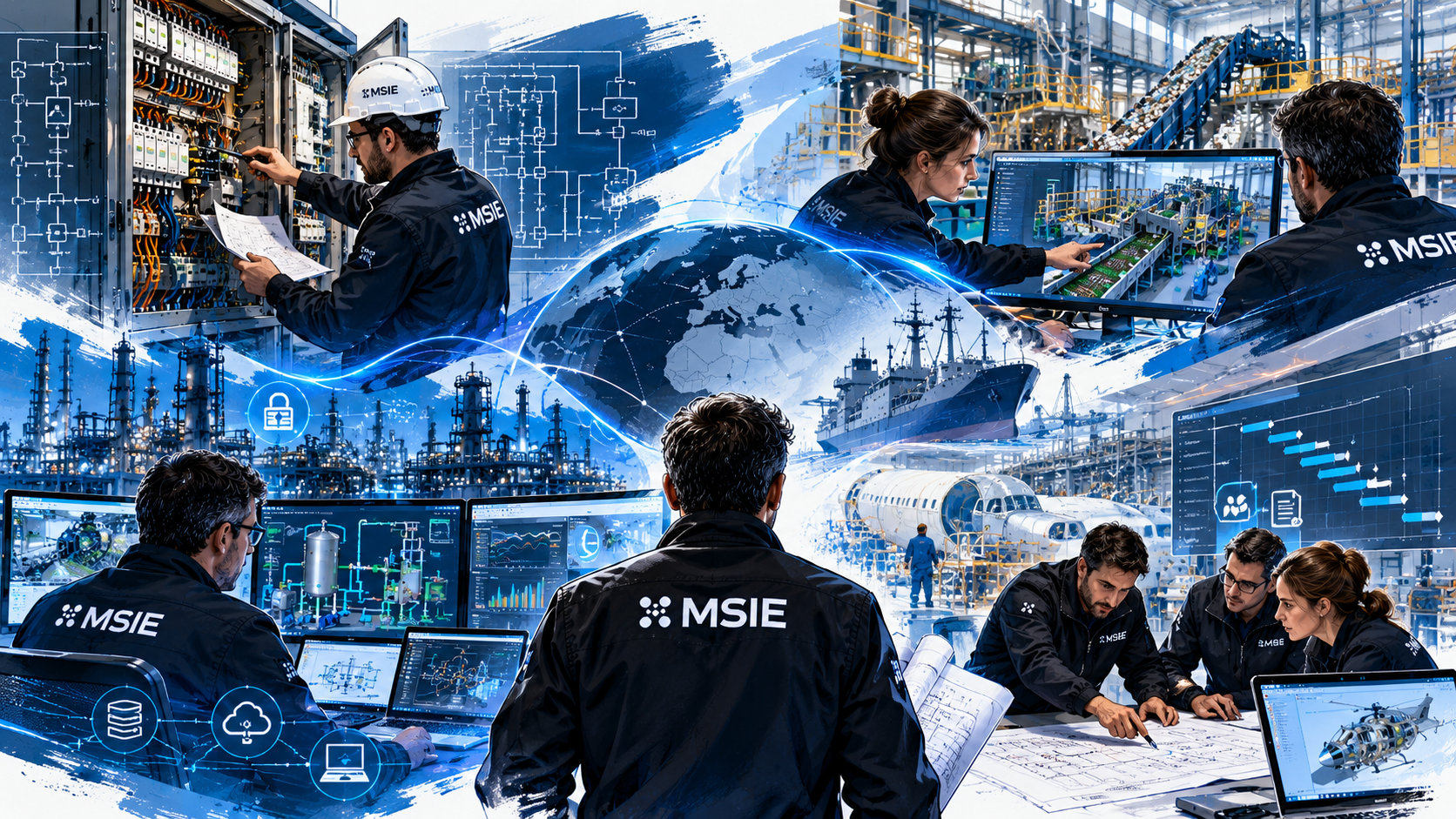 Ingénierie industrielle MSIE — électricité, automatisme, informatique industrielle et gestion de projet